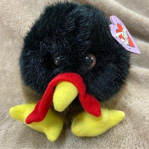 Puffkins STRUT THE TURKEY BIRD 4" Plush STUFFED ANIMAL Toy